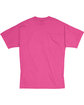 Hanes Unisex Beefy-T® T-Shirt wow pink FlatBack