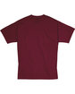 Hanes Unisex Beefy-T® T-Shirt MAROON FlatBack