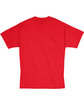 Hanes Unisex Beefy-T® T-Shirt ATHLETIC RED FlatBack