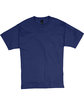 Hanes Unisex Beefy-T® T-Shirt NAVY FlatFront