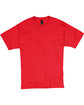 Hanes Unisex Beefy-T® T-Shirt athletic red FlatFront
