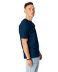 Hanes Unisex Beefy-T® T-Shirt NAVY ModelSide