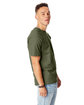 Hanes Unisex Beefy-T® T-Shirt fatigue green ModelSide