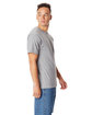 Hanes Unisex Beefy-T® T-Shirt OXFORD GRAY ModelSide