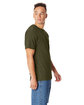 Hanes Unisex Beefy-T® T-Shirt military grn hth ModelSide
