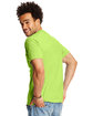 Hanes Adult Beefy-T® with Pocket LIME ModelBack