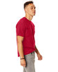 Hanes Adult Beefy-T® with Pocket DEEP RED ModelSide