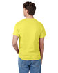 Hanes Men's Authentic-T T-Shirt YELLOW ModelBack