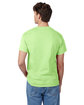 Hanes Men's Authentic-T T-Shirt LIME ModelBack