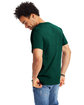 Hanes Men's Authentic-T T-Shirt DEEP FOREST ModelBack