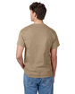 Hanes Men's Authentic-T T-Shirt PEBBLE ModelBack