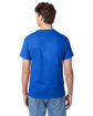 Hanes Men's Authentic-T T-Shirt DEEP ROYAL ModelBack