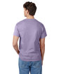 Hanes Men's Authentic-T T-Shirt LAVENDER ModelBack