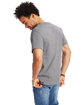 Hanes Men's Authentic-T T-Shirt VINTAGE GRAY ModelBack