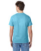 Hanes Men's Authentic-T T-Shirt BLUE HORIZON ModelBack