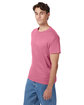 Hanes Men's Authentic-T T-Shirt pink ModelQrt
