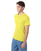Hanes Men's Authentic-T T-Shirt yellow ModelQrt
