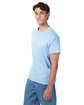 Hanes Men's Authentic-T T-Shirt light blue ModelQrt
