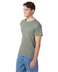 Hanes Men's Authentic-T T-Shirt stonewash green ModelQrt