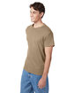 Hanes Men's Authentic-T T-Shirt pebble ModelQrt