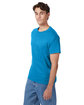 Hanes Men's Authentic-T T-Shirt teal ModelQrt
