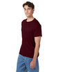 Hanes Men's Authentic-T T-Shirt deep red ModelQrt