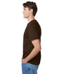 Hanes Men's Authentic-T T-Shirt DARK CHOCOLATE ModelSide