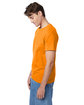 Hanes Men's Authentic-T T-Shirt SAFETY ORANGE ModelSide