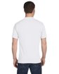 Hanes Adult Essential Short Sleeve T-Shirt white ModelBack
