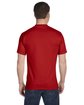 Hanes Adult Essential Short Sleeve T-Shirt deep red ModelBack