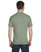 Hanes Adult Essential-T T-Shirt STONEWASH GREEN ModelBack