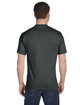 Hanes Unisex 5.2 oz., Comfortsoft® Cotton T-Shirt CHARCOAL HEATHER ModelBack
