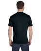 Hanes Unisex 5.2 oz., Comfortsoft® Cotton T-Shirt BLACK ModelBack