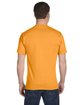Hanes Unisex 5.2 oz., Comfortsoft® Cotton T-Shirt GOLD ModelBack