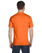 Hanes Unisex 5.2 oz., Comfortsoft® Cotton T-Shirt ORANGE ModelBack