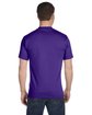 Hanes Unisex 5.2 oz., Comfortsoft® Cotton T-Shirt PURPLE ModelBack
