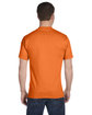Hanes Adult Essential Short Sleeve T-Shirt safety orange ModelBack