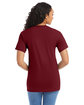 Hanes Adult Essential Short Sleeve T-Shirt athltc cardinal ModelBack