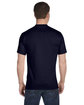 Hanes Unisex 5.2 oz., Comfortsoft® Cotton T-Shirt ATHLETIC NAVY ModelBack