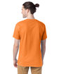 Hanes Unisex 5.2 oz., Comfortsoft® Cotton T-Shirt TENNESSEE ORANGE ModelBack
