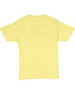 Hanes Unisex 5.2 oz., Comfortsoft® Cotton T-Shirt YELLOW FlatBack