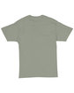 Hanes Adult Essential Short Sleeve T-Shirt stonewash green FlatBack