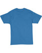 Hanes Unisex 5.2 oz., Comfortsoft® Cotton T-Shirt DENIM BLUE FlatBack