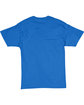 Hanes Unisex 5.2 oz., Comfortsoft® Cotton T-Shirt BLUEBELL BREEZE FlatBack