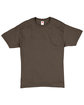 Hanes Adult Essential-T T-Shirt DARK CHOCOLATE FlatFront