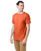 Hanes Unisex 5.2 oz., Comfortsoft® Cotton T-Shirt TEXAS ORANGE ModelQrt