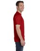 Hanes Unisex 5.2 oz., Comfortsoft® Cotton T-Shirt DEEP RED ModelSide