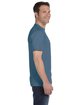 Hanes Adult Essential Short Sleeve T-Shirt denim blue ModelSide