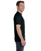 Hanes Unisex 5.2 oz., Comfortsoft® Cotton T-Shirt BLACK ModelSide