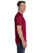 Hanes Unisex 5.2 oz., Comfortsoft® Cotton T-Shirt CARDINAL ModelSide